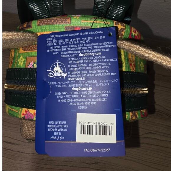 Loungefly Disney Parks Main Attraction Enchanted Tiki Room Mini Backpack main image 8